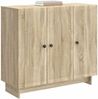 vidaXL Sideboard Sonoma-Eiche 89 x 34,5 x 80 cm Holzwerkstoff 893957 Bild 2