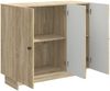 vidaXL Sideboard Sonoma-Eiche 89 x 34,5 x 80 cm Holzwerkstoff 893957 Bild 3
