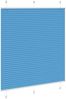 vidaXL Plissee Blau 120x100 cm Stoffbreite 119,4 cm Polyester 4015181 Bild 3
