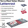 TerraMed T-Flex Teller-Lattenrost. 140x200cm. nicht verstellbar Bild 3