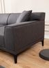 Ecksofa, 'Petra', 77 x 145 x 250, Anthrazit Bild 5