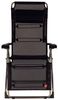 Relaxliege Amida aus Aluminium, Schwarz Bild 2