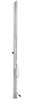 vidaXL Gartendusche mit Brauner Bodenplatte 225 cm Edelstahl 3070790 Bild 4