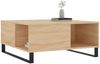vidaXL Couchtisch Sonoma-Eiche 80x80x36,5 cm Holzwerkstoff 830791 Bild 3
