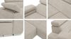 Ecksofa Boston Maxi mit Schlaffunktion, Bettkasten, Einstellbare Kopfstützen (Farbe: Paros 2) Bild 5