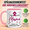 Momentals Tasse Mama – „So sieht die beste Mama der Welt aus“ – Geschenk Becher, Gratis Versand · Links-&Rechtshänder · Spülmaschinenfest Bild 4