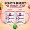 Momentals Tasse Mama – „So sieht die beste Mama der Welt aus“ – Geschenk Becher, Gratis Versand · Links-&Rechtshänder · Spülmaschinenfest Bild 3