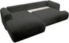 Selsey 'Ovo Cord' Ecksofa mit Cordbezug, Schlaffunktion und Stauraum, Dunkelgrau, links Bild 3