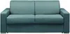Schlafsofa 3-Sitzer Stoff CALITO - Blau - Liegefläche: 140 cm - Matratzenhöhe: 14 cm Bild 1