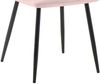 Esszimmerstuhl FIGAD - Samt Pink 45x55x84 cm | Essstühle Esszimmerstühle Küchenstühle Wohnzimmerstühle Bild 5