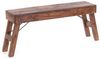 DESIGN DELIGHTS Sitzbank KÜCHENBANK "ALDO", faltbar, 112x48x28 cm (LxHxB), Holzbank, 02 hell Bild 2