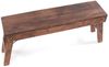 DESIGN DELIGHTS Sitzbank KÜCHENBANK "ALDO", faltbar, 112x48x28 cm (LxHxB), Holzbank, 02 hell Bild 4