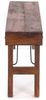 DESIGN DELIGHTS Sitzbank KÜCHENBANK "ALDO", faltbar, 112x48x28 cm (LxHxB), Holzbank, 02 hell Bild 3