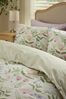 Next Bett-Set Bettgarnitur mit Blumen-Print + Schachbrettmuster, Bezug: Baumwolle Bild 2