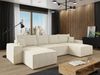 Wohnlandschaft Magerio U Cord (Farbe: Poso 100) Bild 2