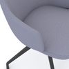 ASSMANN Schalenstuhl Consento Triest gepolstert Grau 56x58x79cm Textil Bild 2