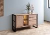 Sideboard Akazie / Altholz 150x40x90 natur lackiert DENVER #110 Bild 3
