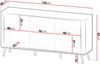 Kommode Rotevio 3D RE08 (Farbe: Cashmere / Cashmere + Nuss) Bild 3