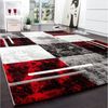 Paco Home Teppich Diamond 663, rechteckig, Höhe: 18 mm, Kurzflor, Karo Muster, 3D-Design, ideal im Wohnzimmer & Schlafzimmer Bild 4