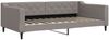 vidaXL Tagesbett mit Matratze Taupe 100x200 cm Stoff 3197416 Bild 3