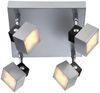 Elegante LED Deckenleuchte mit beweglichen Spots VIKA Bild 1