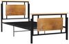 vidaXL Bettgestell Metall 90x200 cm [324869] Bild 2
