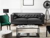 3-Sitzer Sofa Samtstoff dunkelgrau AVALDSENES Bild 3