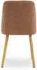 GOEURVANT 421 Esszimmerstühle 2er-Set, Chenille - Orange Bild 5