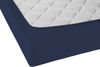 biberna Jersey-Elastic-Spannbetttuch 0077866, marine, 1x 90x190 cm - 100x220 cm Bild 2