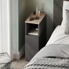 Nachttisch Enton Anthrazit/Sonoma 2er set Vicco Bild 3