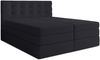 AX LIVING Finike Bett 180x200 cm, Boxspring, Stoff Schwarz Bild 5