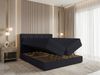 AX LIVING Finike Bett 180x200 cm, Boxspring, Stoff Schwarz Bild 2