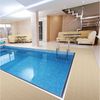ANRO Schaum-Badematte Antirutschmatte Weichschaummatte Badezimmer Entspannung, Höhe 5 mm, strapazierfähig, Drainage Effekt, Rillen, wasserdurchlässig, rutschhemmend, pflegeleicht, Weich, Rutschfest, Rutschhemmend, Schnelltrockend, mit Drainagelöchern, ... Bild 3