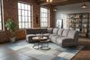 KAWOLA Modulsofa LAYLA Ecksofa 3 Module Velvet taupe 74 x 213 x 213 cm Bild 2