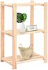 vidaXL Lagerregale 3 Böden 3 Stk. 60x38x90cm Massivholz Kiefer 150kg 3051122 Bild 2