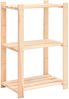 vidaXL Lagerregale 3 Böden 3 Stk. 60x38x90cm Massivholz Kiefer 150kg 3051122 Bild 3