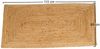 Jute Teppich Esha Natur 60x110 cm Bild 2