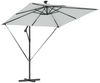 vidaXL Sonnenschirm Sand 249 x 249 x 250 cm Polyester und Aluminium 42003399 Bild 5