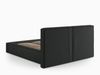 Micadoni Bett Jodie Boucle Baloo Schwarz 180x200 Bild 4
