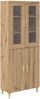 vidaXL Highboard Artisan-Eiche 69,5 x 34 x 180 cm 3415974 Bild 2
