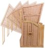 Strandkorb Hanse Strandkorb Strandkorb 2-Sitzer Ostsee Volllieger in Natur Beige Grün, BxTxH: 120x80x160 cm, Ostsee Volllieger, Ostsee 2-Sitzer Modell 2025, Stabiles Wacholder mit handgefertigtem Polyrattangeflecht Bild 3