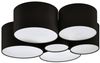 Eglo 99509 Deckenleuchte PASTORE 2 weiss, schwarz E27 6x40W H:28,5 Ø:99cm dimmbar Bild 2
