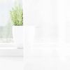 vidaXL Voile-Vorhang mit Vorhängen 2 pcs Weiß 245 x 140 cm Polyester 4108035 Bild 3