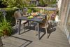Allibert Lima Tisch Anthrazit - wetterfest, Garten-Esstisch, Outdoor Bild 4