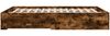 vidaXL Bettgestell mit Schubladen Räuchereiche 160x200cm Holzwerkstoff 3280374 Bild 5