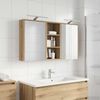 vidaXL Badezimmerschrank-Set 3 pcs 116 x 16 x 62,5 cm Holzwerkstoff 3403823 Bild 4