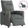 vidaXL Relaxsessel Elektrisch Dunkelgrau Stoff 3324081 Bild 2