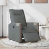 vidaXL Relaxsessel Elektrisch Dunkelgrau Stoff 3324081 Bild 4