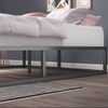 ZINUS Joseph 25 cm Metallrahmenbett | Lattenrost | Holzlattenunterstützung | Stauraum unter dem Bett | 180x200 cm | Schwarz Bild 2
