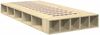 vidaXL Bettgestell Sonoma-Eiche 90x200 cm Holzwerkstoff 3280519 Bild 3
